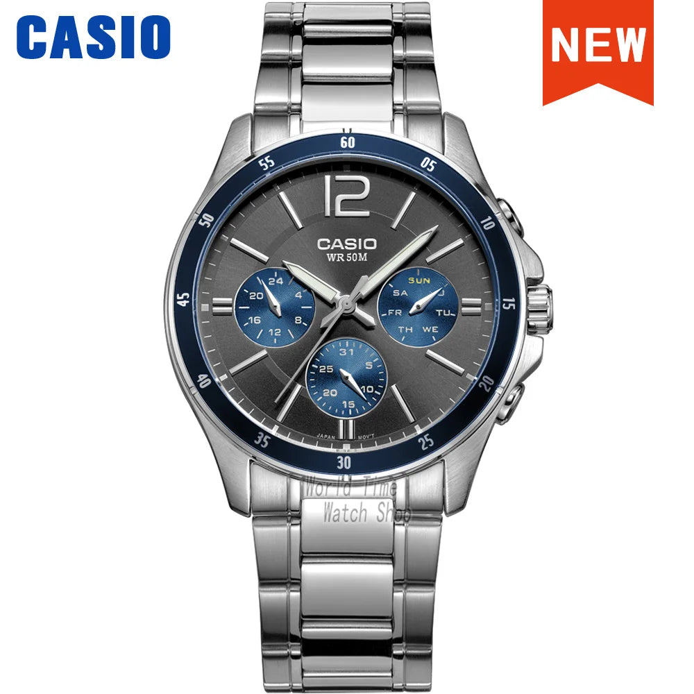 Casio top brand luxury set quartz watche 50m Waterproof Sport military relogio masculino