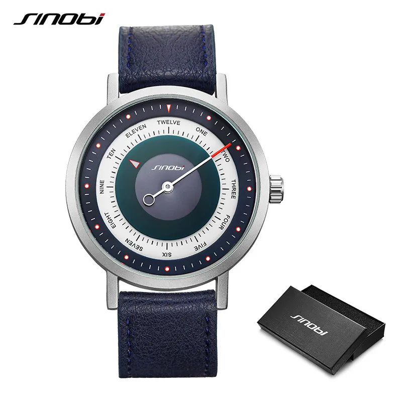 SINOBI Hot Fashion Men's Creative Sports Watches Casual Military Luminous Waterproof