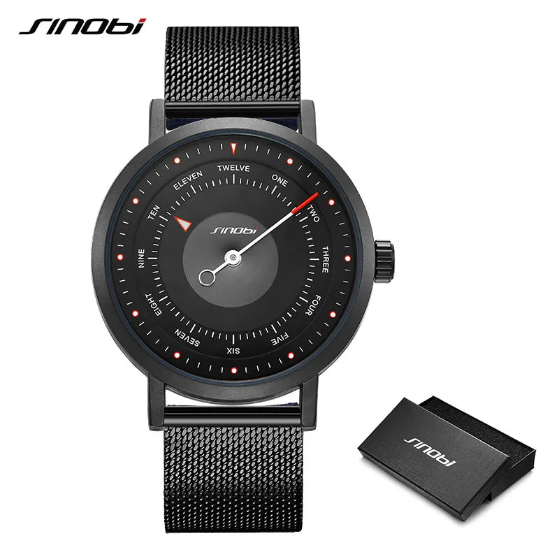 SINOBI Hot Fashion Men's Creative Sports Watches Casual Military Luminous Waterproof