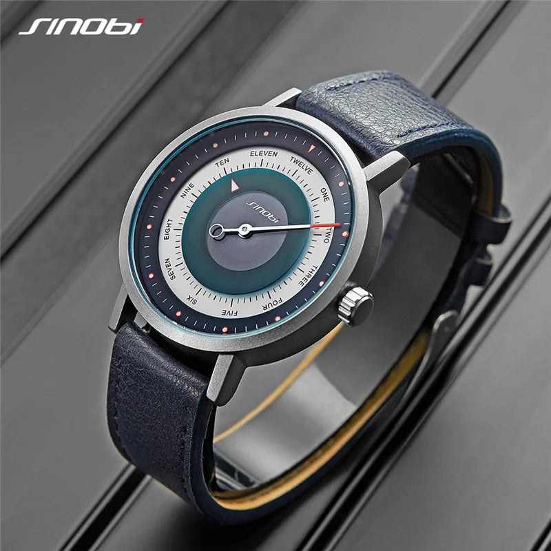 SINOBI Hot Fashion Men's Creative Sports Watches Casual Military Luminous Waterproof