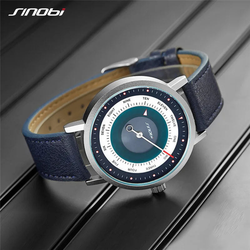 SINOBI Hot Fashion Men's Creative Sports Watches Casual Military Luminous Waterproof